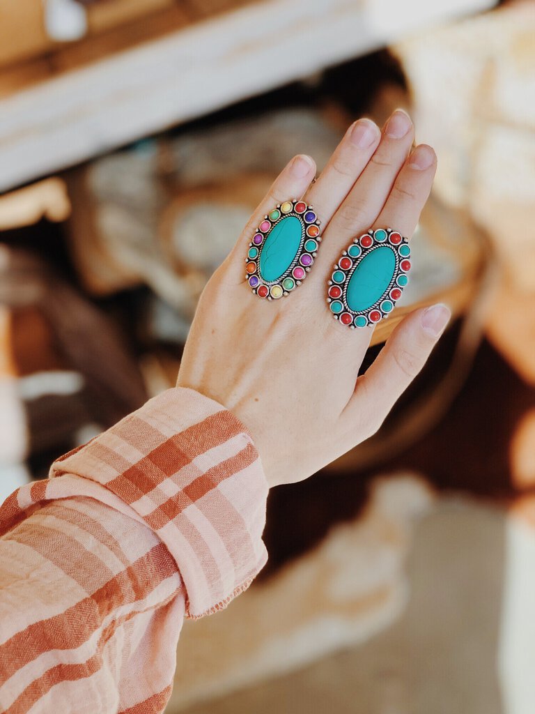 Concho Flower Ring