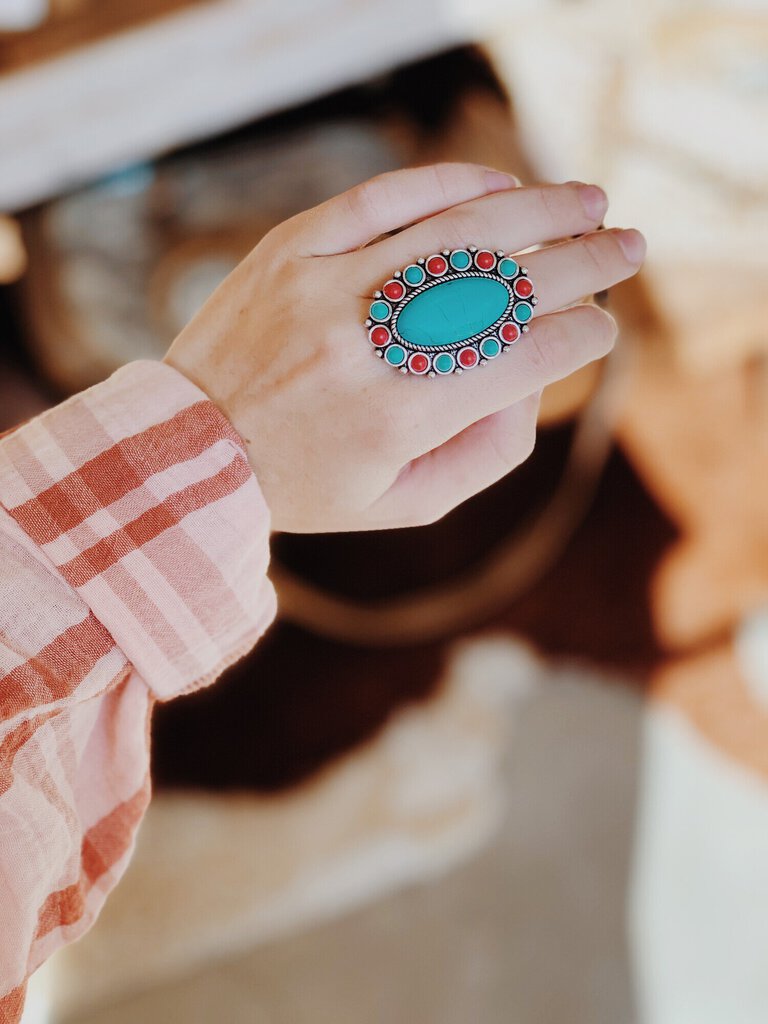 Concho Flower Ring