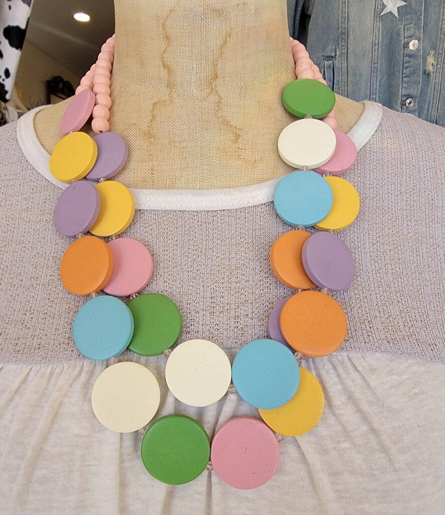 Multicolored Beaded Necklace