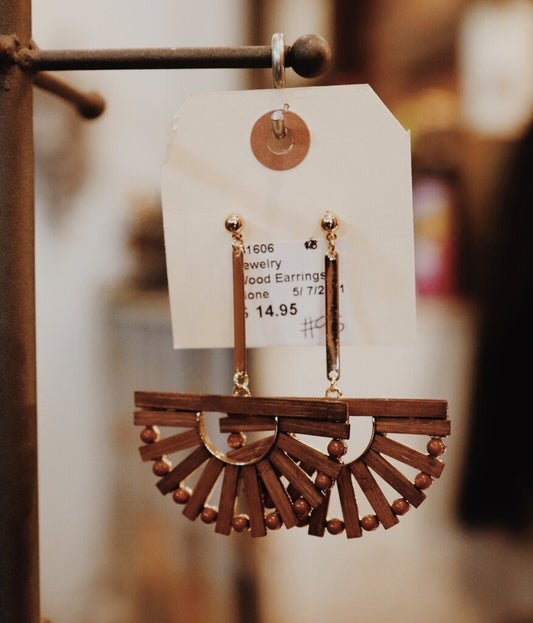 Wooden Earrings