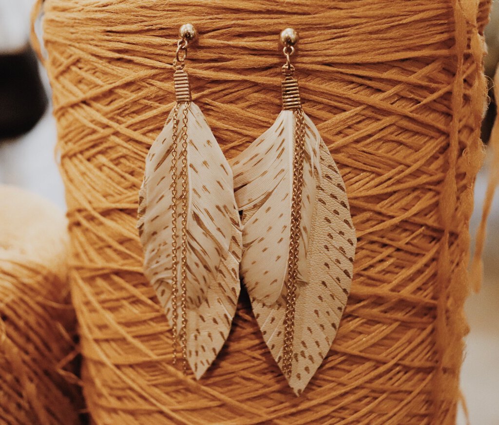 Feather Earrings