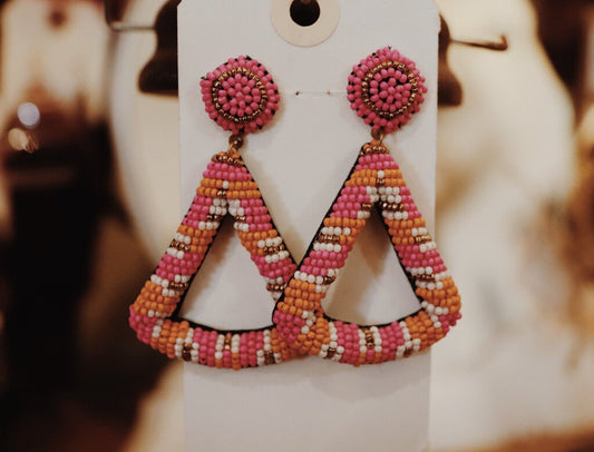 Colorful Beaded Earrings