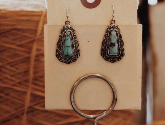 Dainty Turquoise Earrings