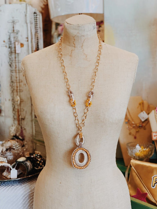 Eclectic Gold Necklace