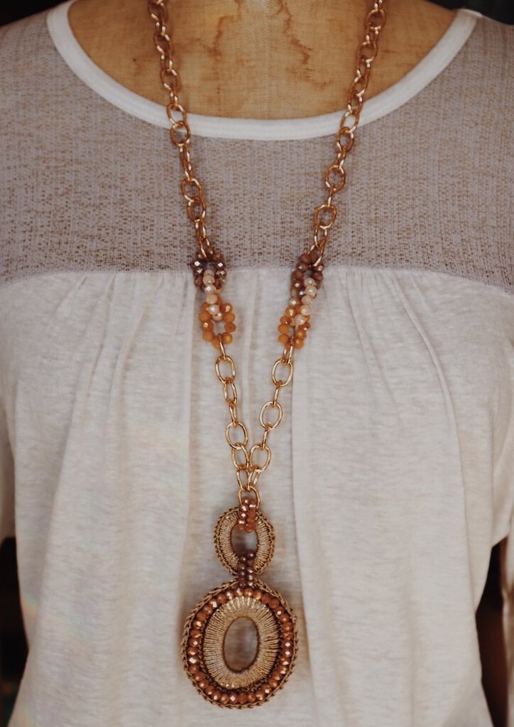 Eclectic Gold Necklace