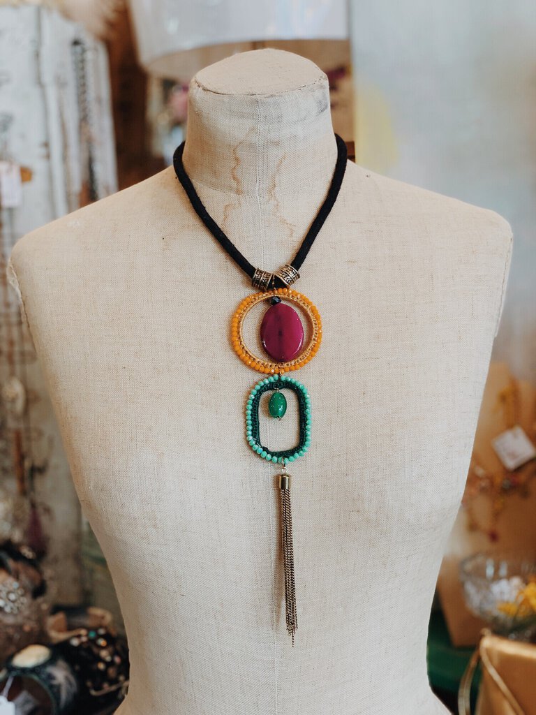 Boho Chord Necklace