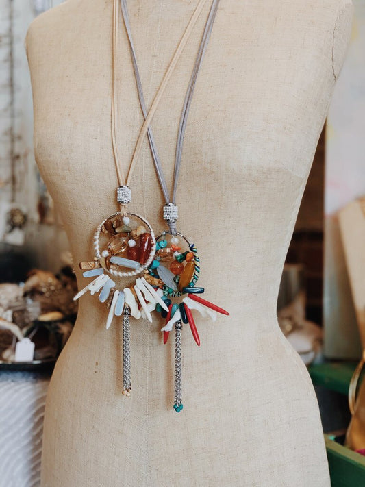 Eclectic Pendant Necklace