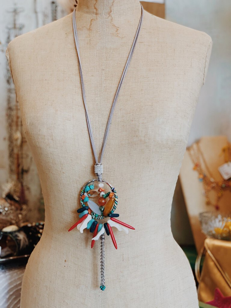 Eclectic Pendant Necklace