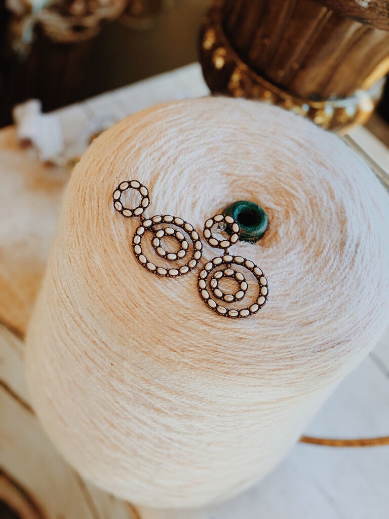 Circle Drop Earrings