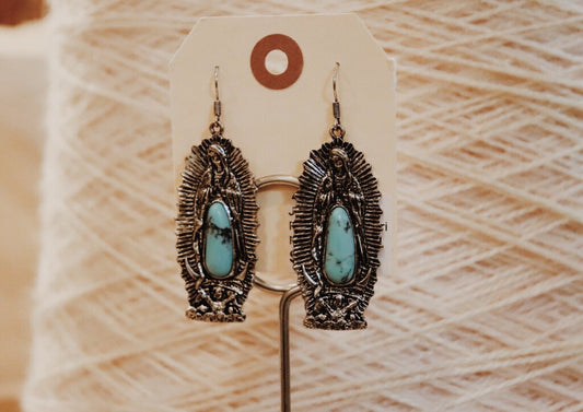 Mother Mary Earrings