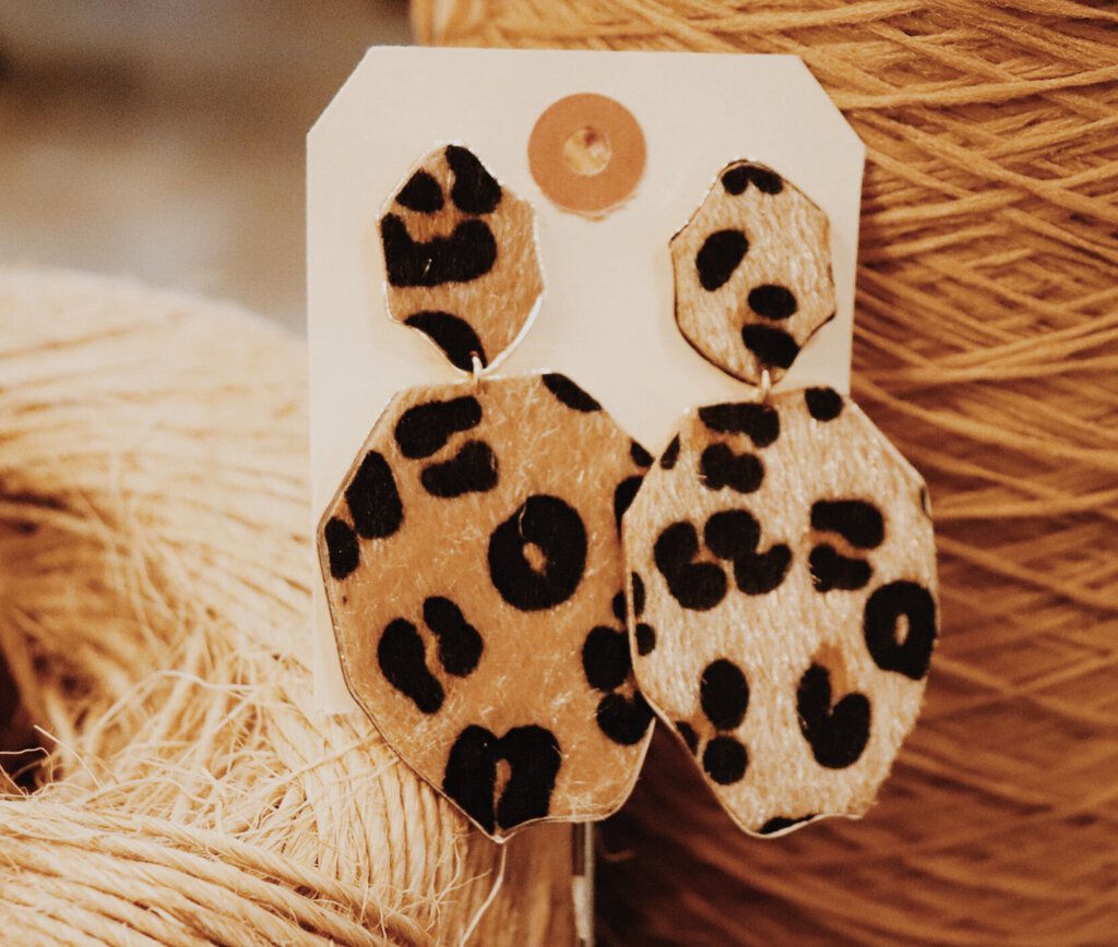 Leopard Earrings