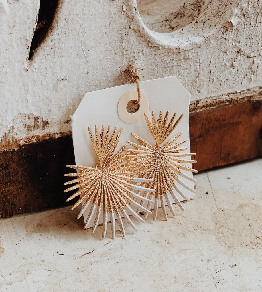 Geometric Spark Earrings