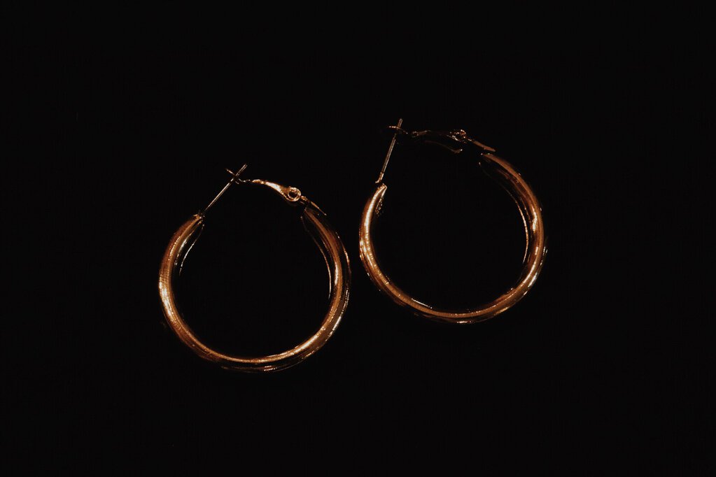 Chunky Gold Hoops