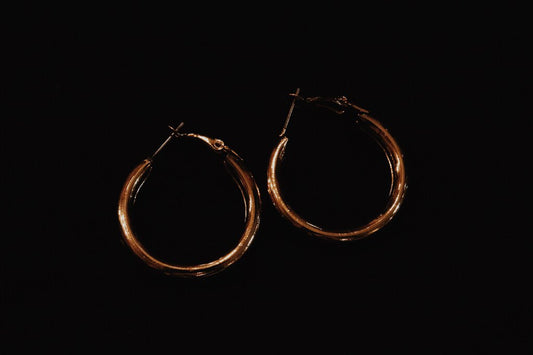 Chunky Gold Hoops