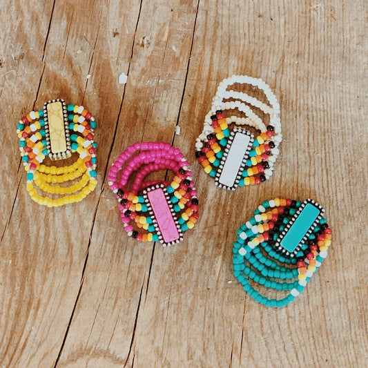 Seed Bead Rings