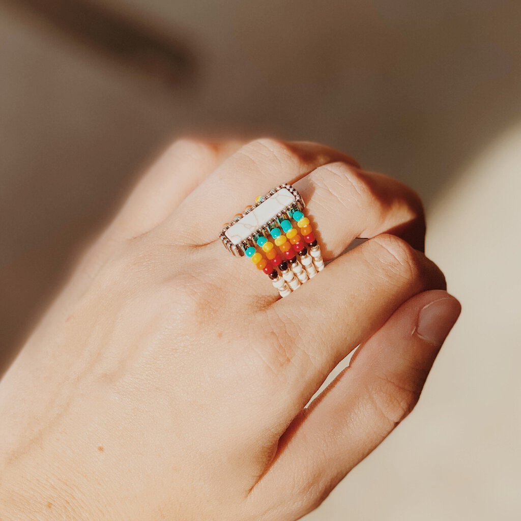 Seed Bead Rings