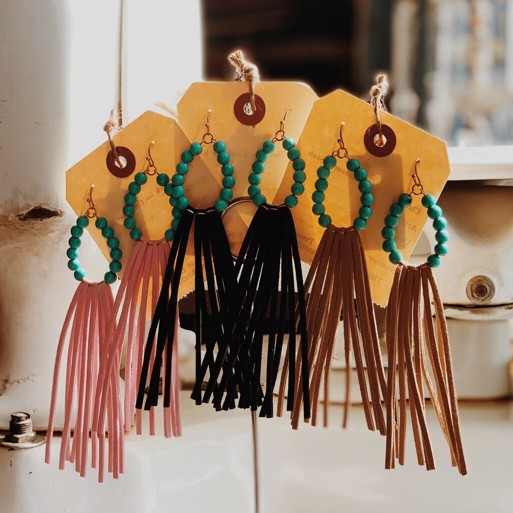 Tassel Bead Earrings