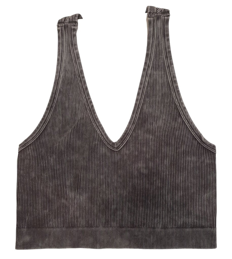 Plus Ash Grey Bralette