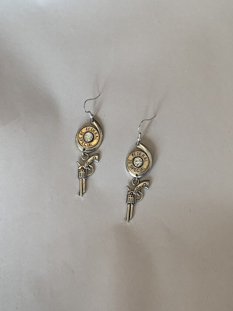 Gunshell Earrings