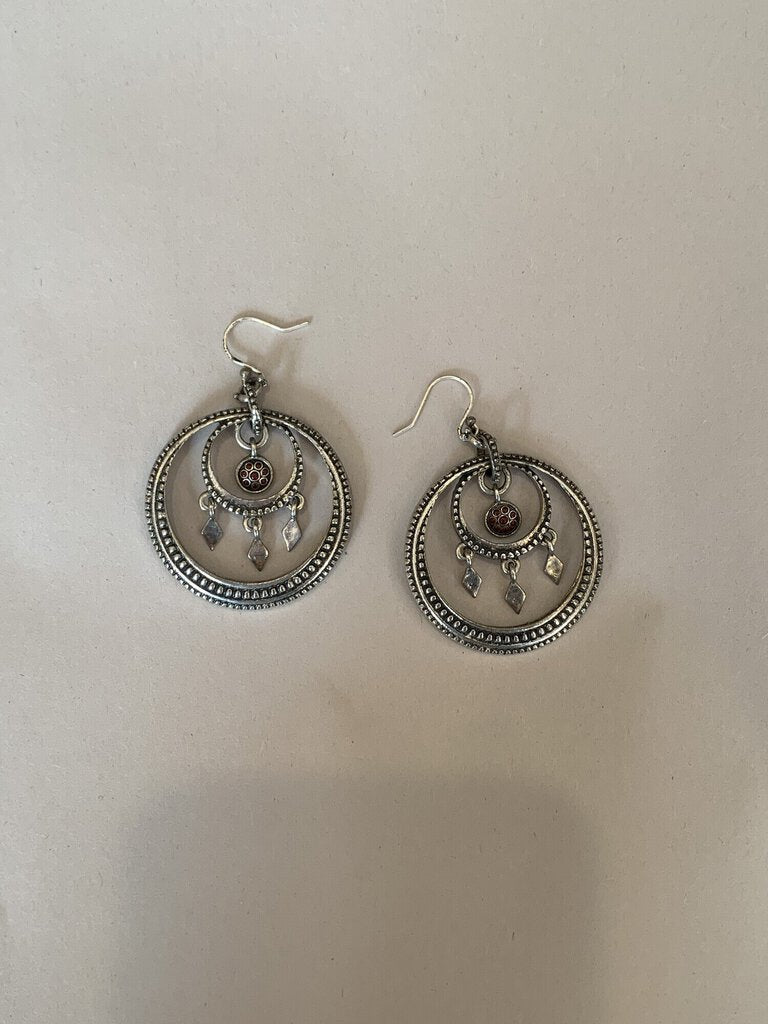 Boho Silver Earrings