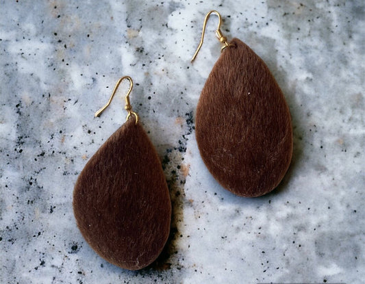 Fur Earrings