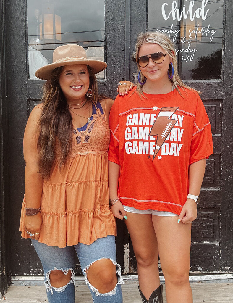 Orange Gameday Shirt