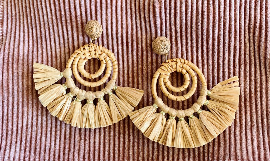 Boho Fan Earrings