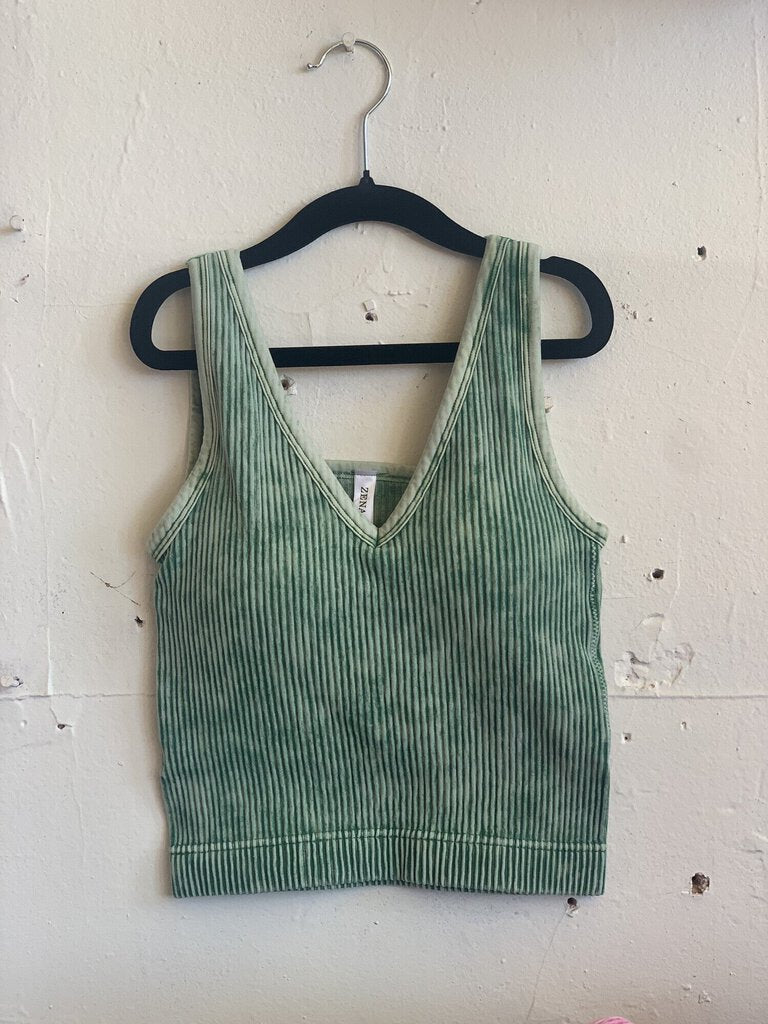 V-Neck Tank with Padding