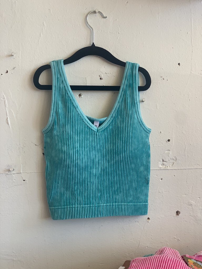 V-Neck Tank with Padding