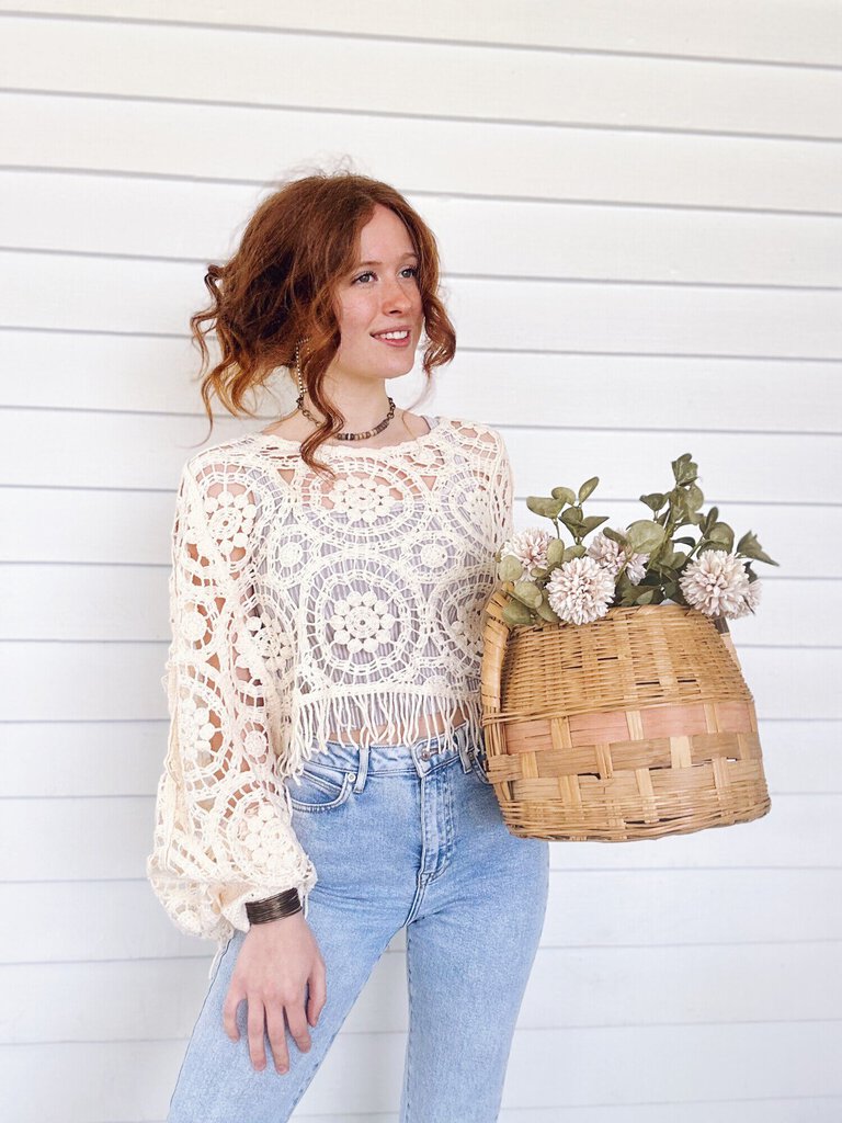 Fringe Crochet Cover Up