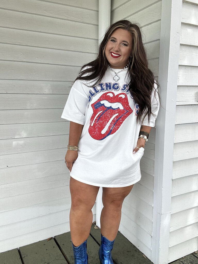 Rolling Stones T-Shirt Dress