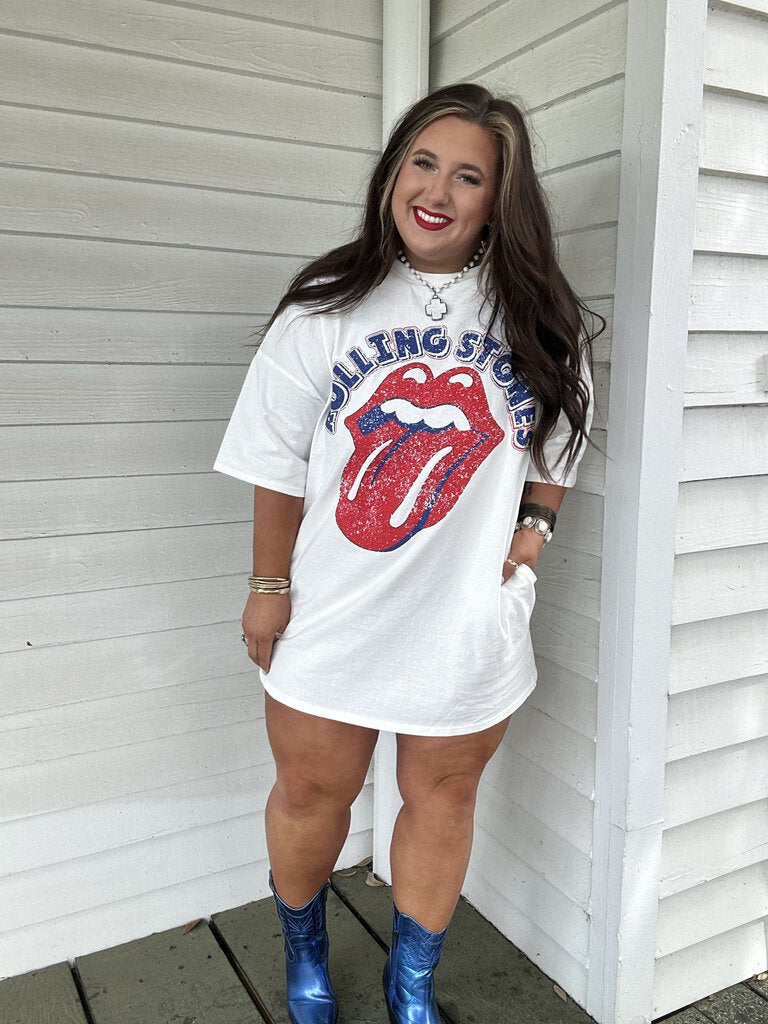 Rolling Stones T-Shirt Dress