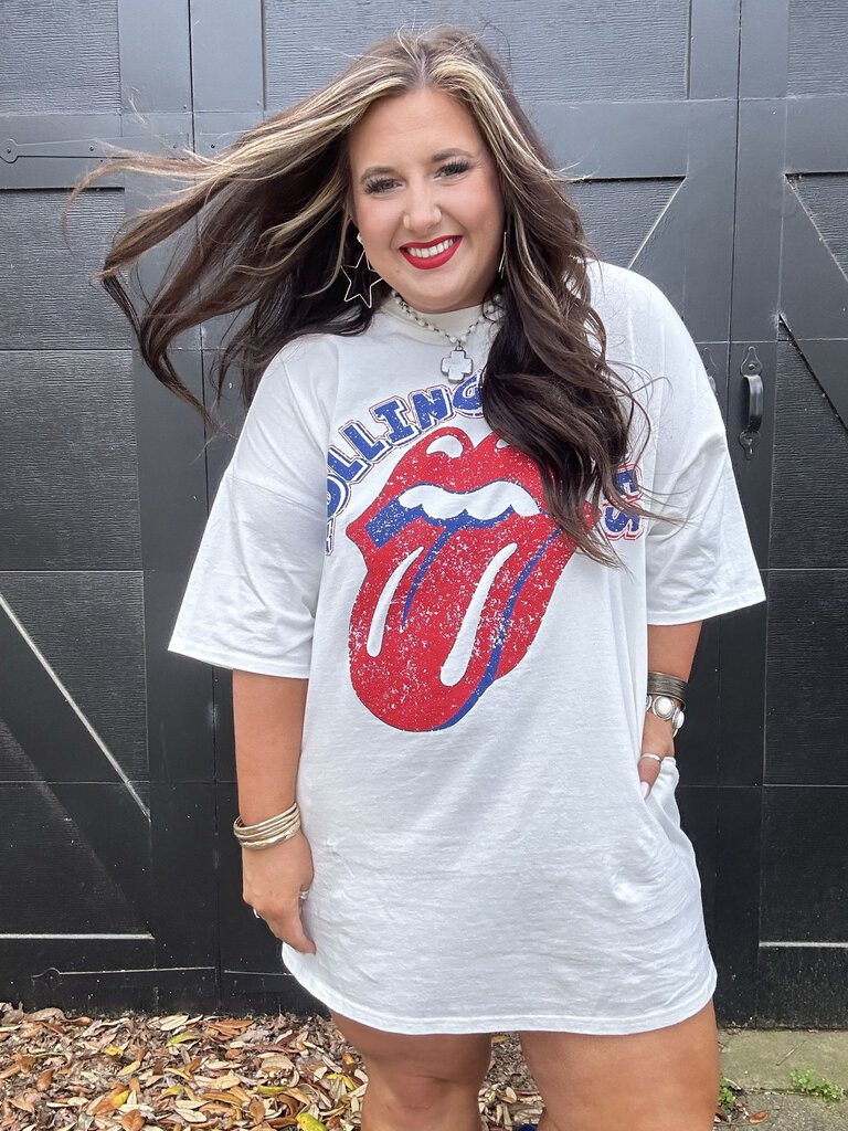 Rolling Stones T-Shirt Dress