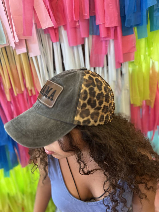 MAMA CHEETAH TRUCKER HAT