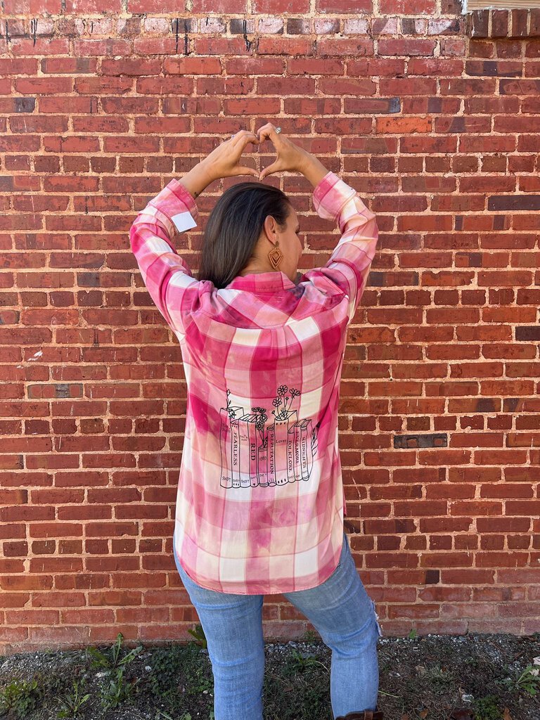 DISTRESSED TAYLOR'S ERAS FLANNEL