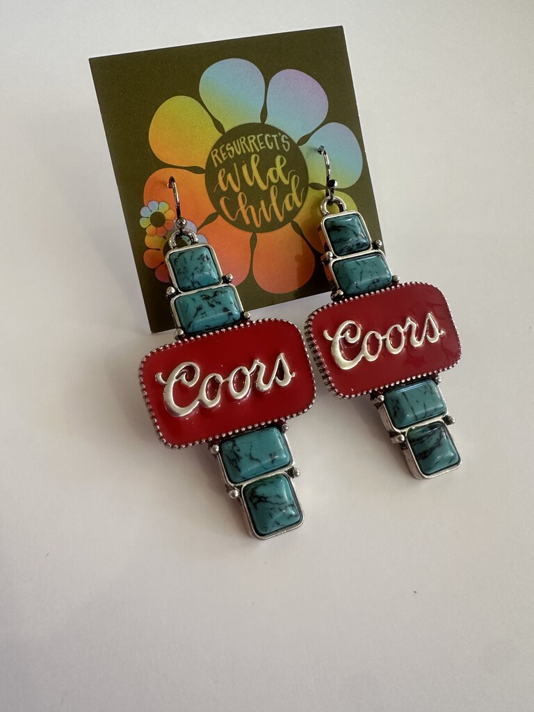 COORS STONE EARRINGS