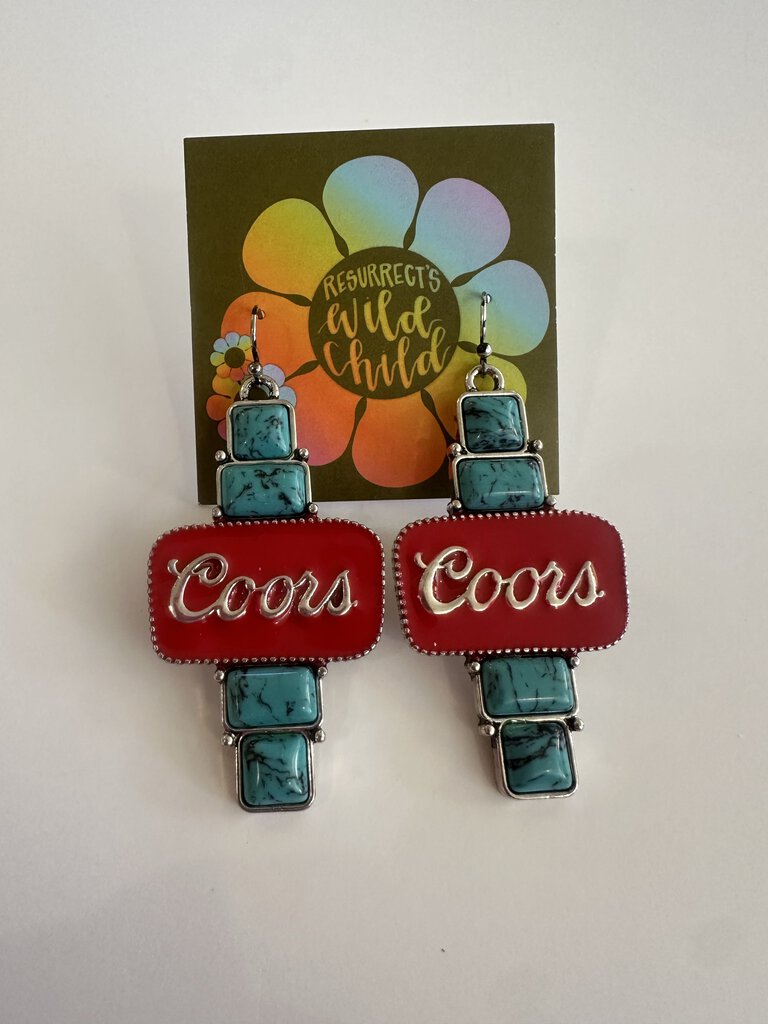 COORS STONE EARRINGS