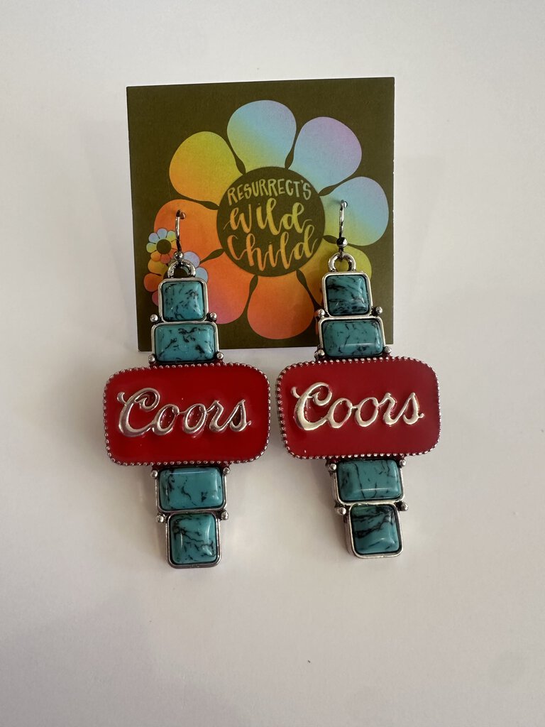 COORS STONE EARRINGS