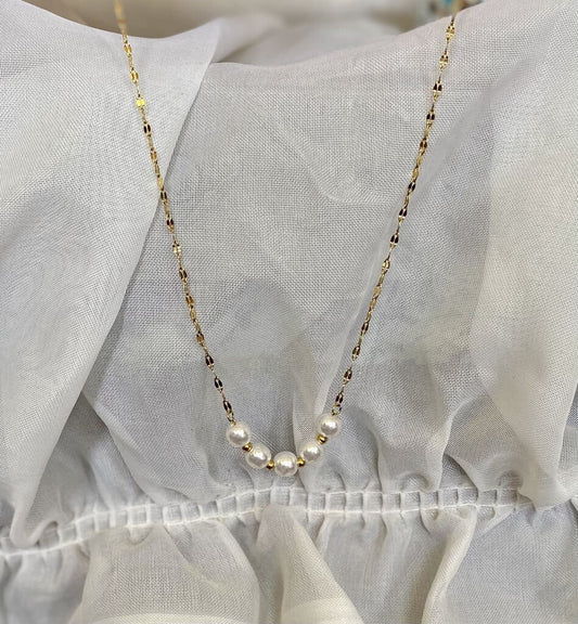 QUAD PEARL NECKLACE