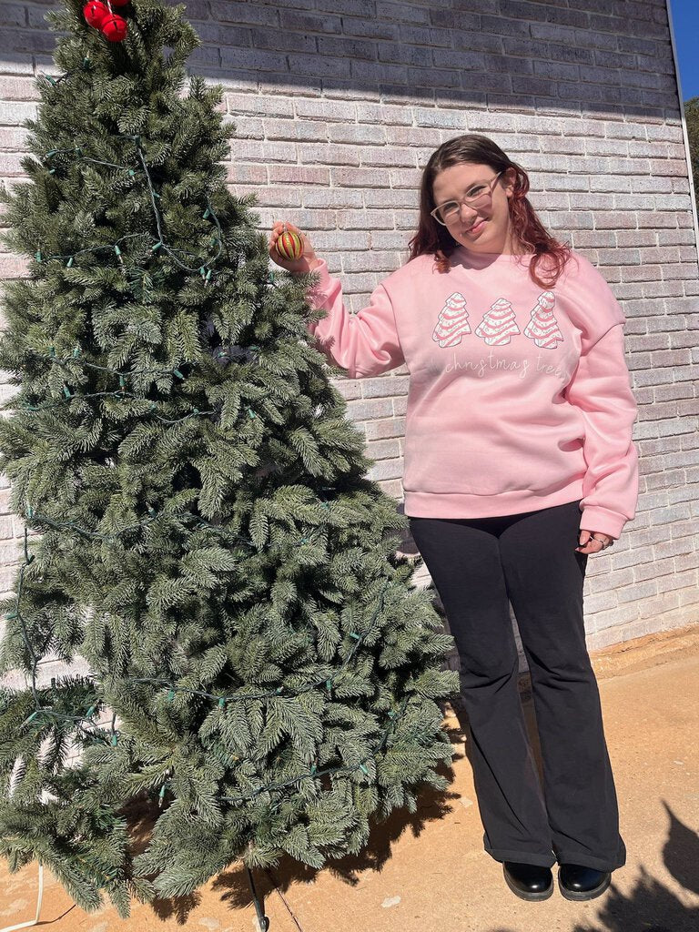 OH CHRISTMAS TREE CAKE SWEATSHIRT