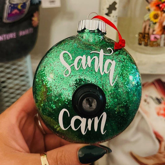 SANTA CAM ORNAMENT