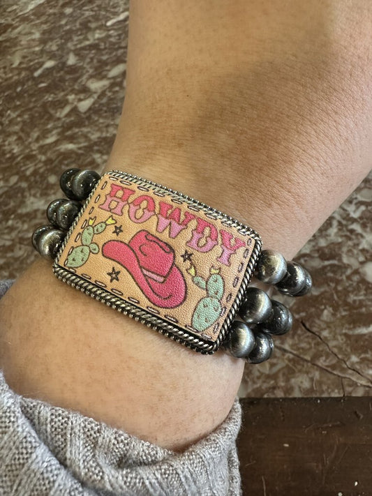 HOWDY BEADED BRACELET