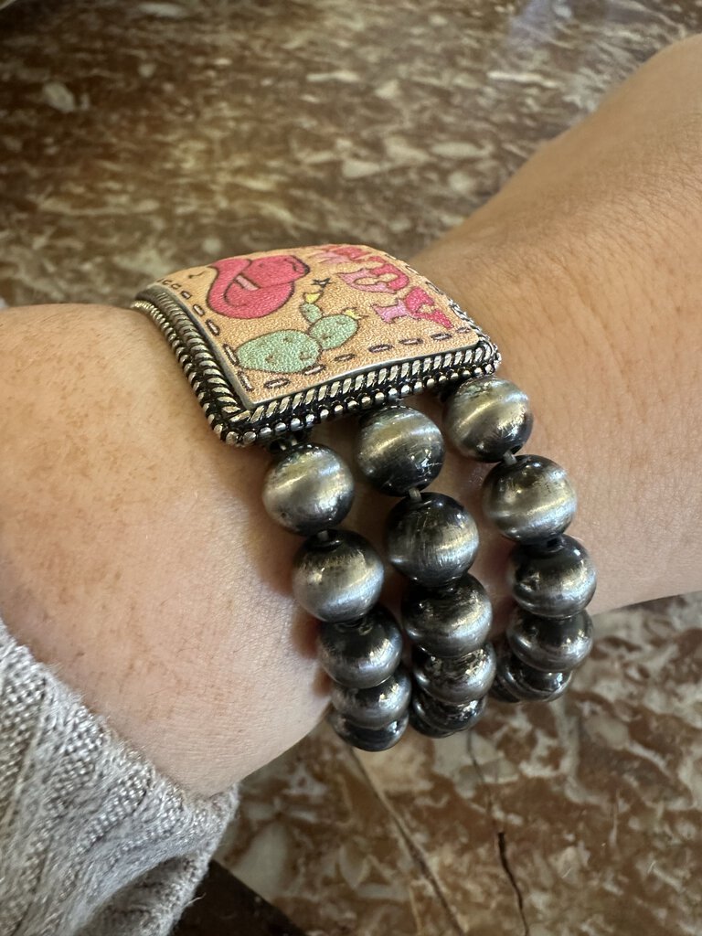 HOWDY BEADED BRACELET